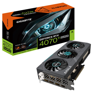 Gigabyte, NVIDIA GeForce RTX 4070 Ti Super, 16 GB GDDR6X, 256 bit - Graafikakaart