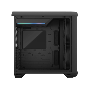 Fractal Design Torrent Compact, tempered glass, tume toon, must - Lauaarvuti korpus