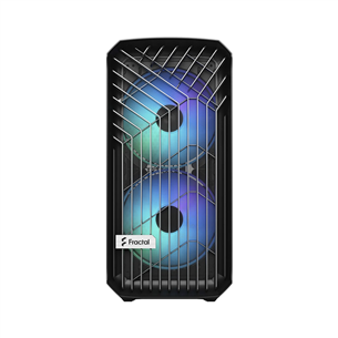 Fractal Design Torrent Compact, RGB, tempered glass, light tint, black - PC case