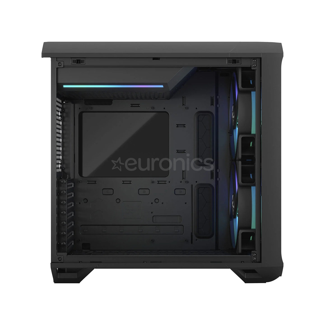 Fractal Design Torrent Compact, RGB, tempered glass, kerge toon, must - Lauaarvuti korpus