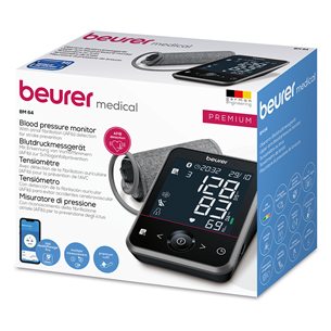Beurer, black - Blood pressure monitor