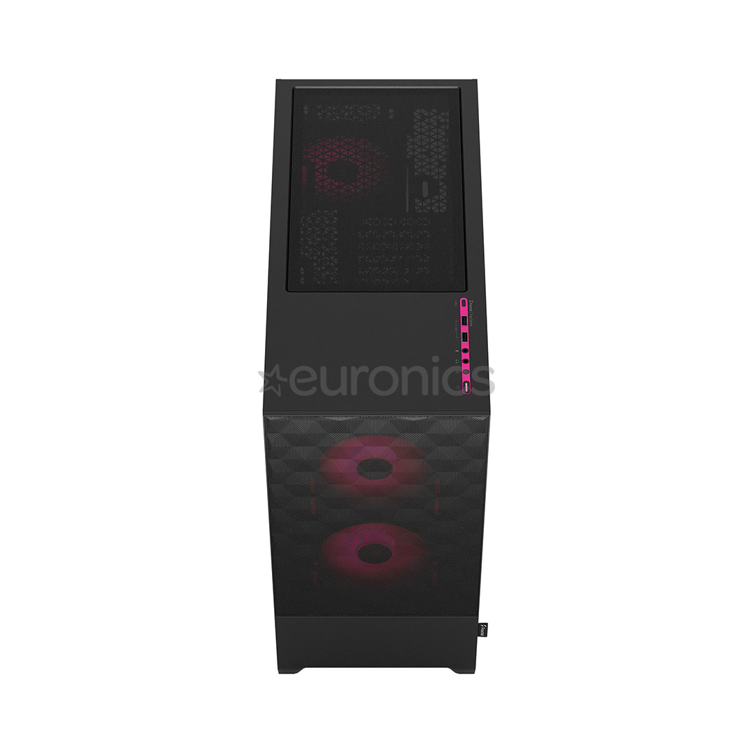 Fractal Design Pop Air, RGB, пурпурный/черный - Корпус для настольного компьютера