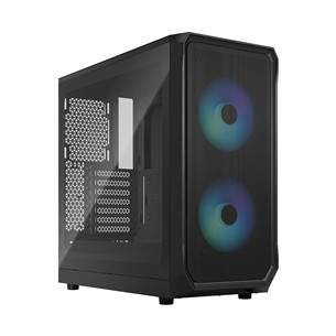 Fractal Design Focus 2, RGB, черный - Корпус для настольного компьютера FD-C-FOC2A-03
