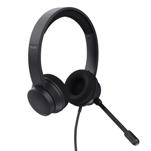 Trust Ayda, USB, noise-cancelling microphone, black - Headset