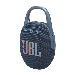 JBL Clip 5, blue - Portable Wireless Speaker