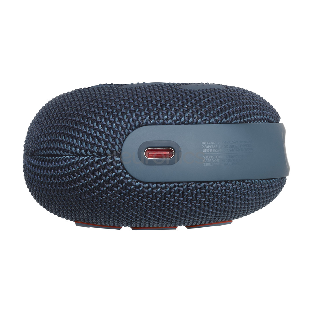 JBL Clip 5, blue - Portable Wireless Speaker