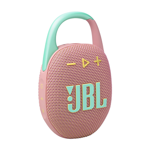 JBL Clip 5, roosa - Kaasaskantav juhtmevaba kõlar