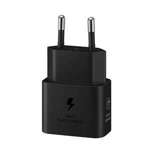 Samsung, USB-C, 45 W, must - Vooluadapter