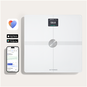 Withings Body Smart, valge - Diagnostiline saunakaal