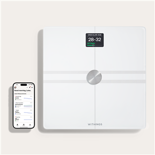 Withings Body Comp, white - Diagnostic bathroom scale