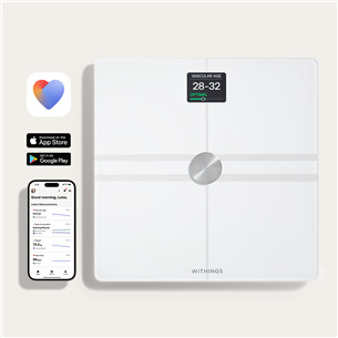 Withings Body Comp, valge - Diagnostiline saunakaal