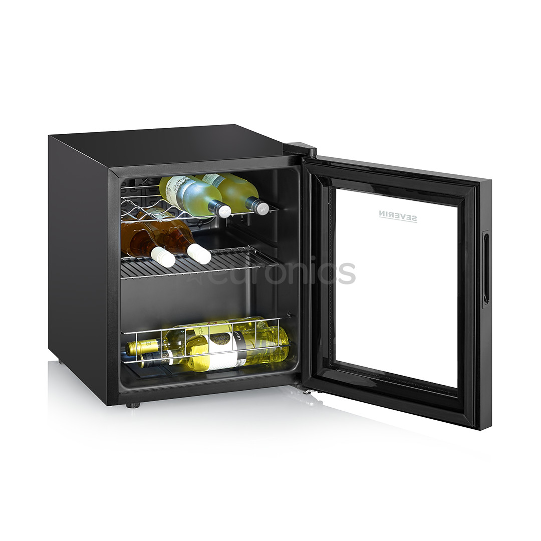 Severin, 15 pudelit, kõrgus 52 cm, must - Veinikülmik