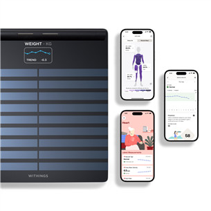 Withings Body Scan, must - Diagnostiline saunakaal