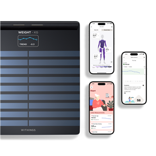Withings Body Scan, must - Diagnostiline saunakaal