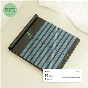 Withings Body Scan, must - Diagnostiline saunakaal