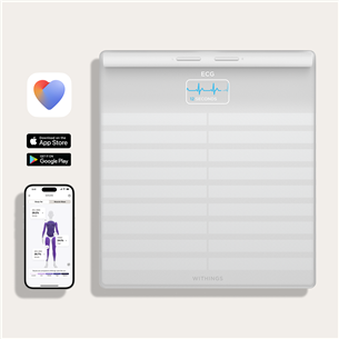 Withings Body Scan, valge - Diagnostiline saunakaal