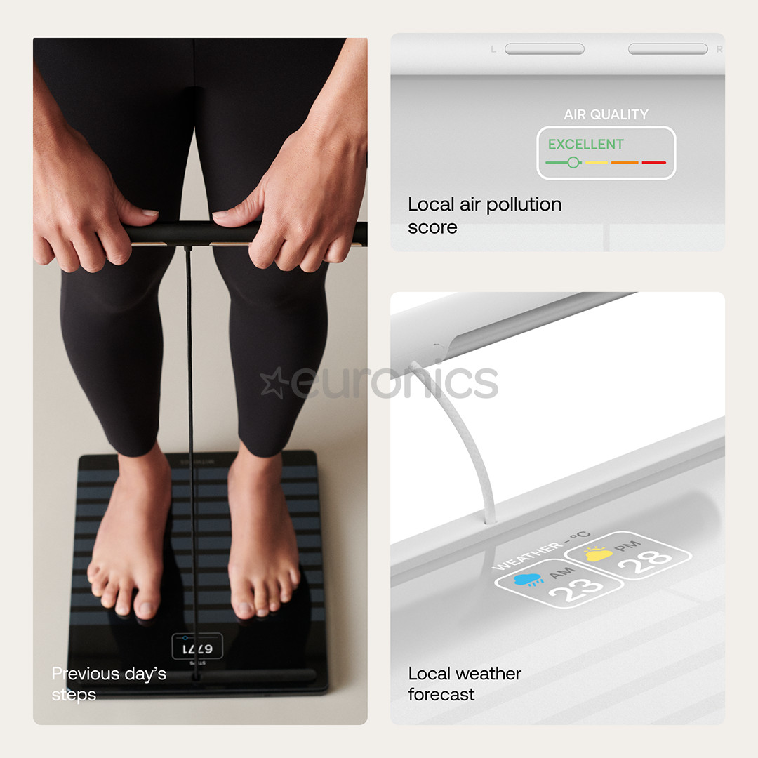 Withings Body Scan, valge - Diagnostiline saunakaal