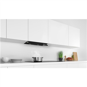 Bosch, Series 6, 749 m³/h, width 60 cm, black - Built-in cooker hood