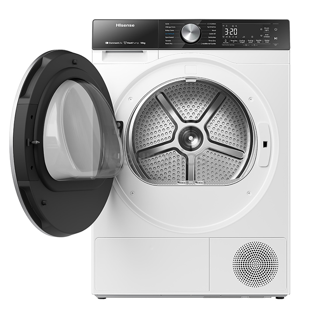 Hisense, 10 kg, depth 61 cm - Clothes dryer
