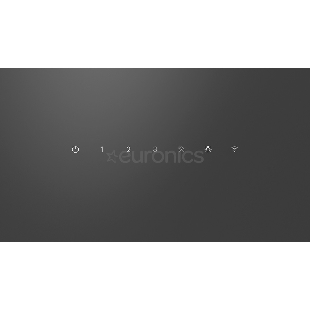 Bosch, Series 6, 915 m³/h, width 80 cm, black - Cooker hood