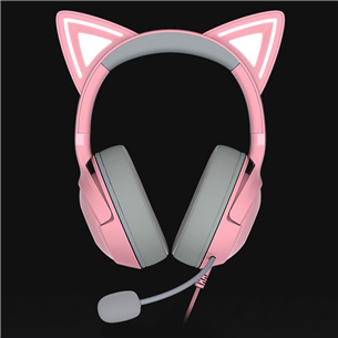 Razer Kraken Kitty V2, розовый - Проводная гарнитура