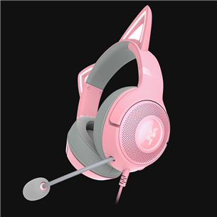Razer Kraken Kitty V2, roosa - Juhtmega peakomplekt
