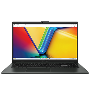 Asus VivoBook GO 15, 15,6", FHD, Ryzen 3, 8 GB, 512 GB, must - Sülearvuti E1504FA-BQ184W