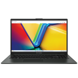 Asus VivoBook GO 15, 15,6", FHD, Ryzen 3, 8 GB, 512 GB, must - Sülearvuti