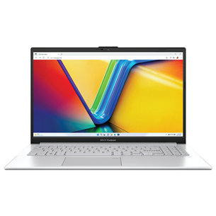 Asus VivoBook GO 15, 15,6", FHD, Ryzen 5, 8 GB, 512 GB, hõbe - Sülearvuti E1504FA-BQ251W