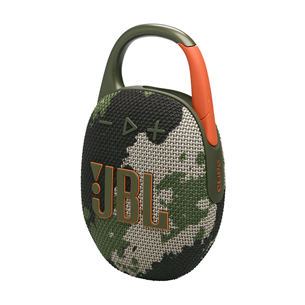 JBL Clip 5, squad - Portable Wireless Speaker JBLCLIP5SQUAD