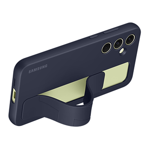 Samsung Standing Grip Case, Galaxy A55, tumesinine - Ümbris