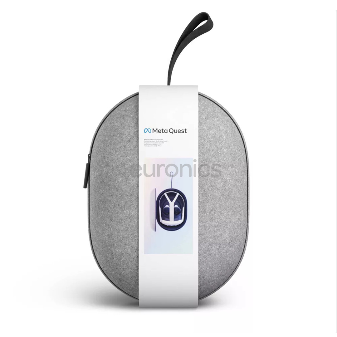 Meta Quest 3 Carrying Case, gray - Carry case