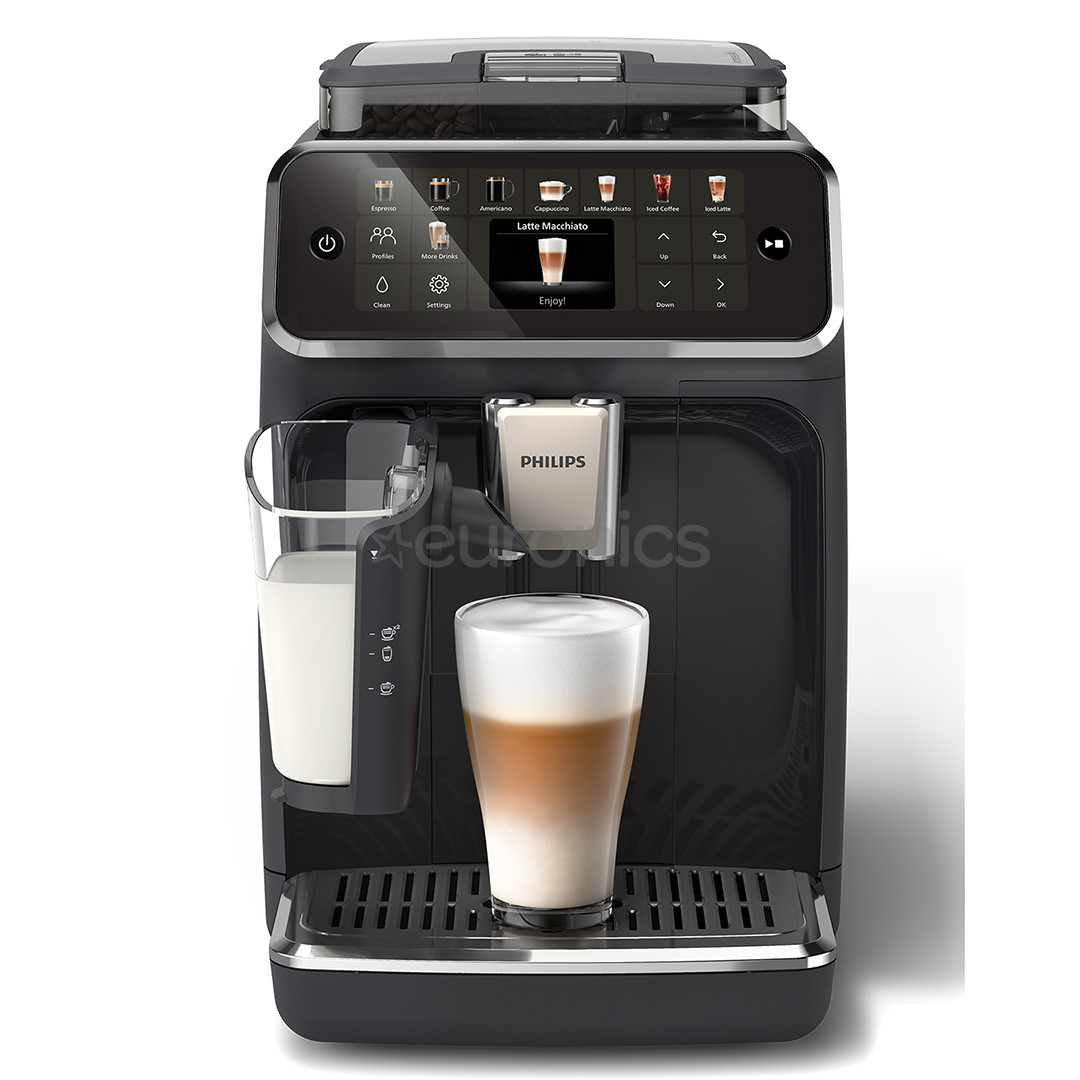 Philips LatteGo Series 5500, black - Espresso machine