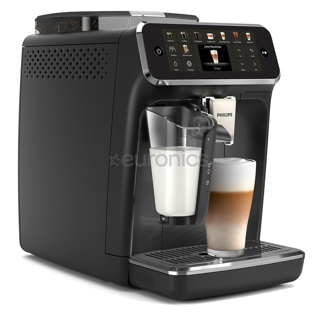 Philips LatteGo Series 5500, black - Espresso machine