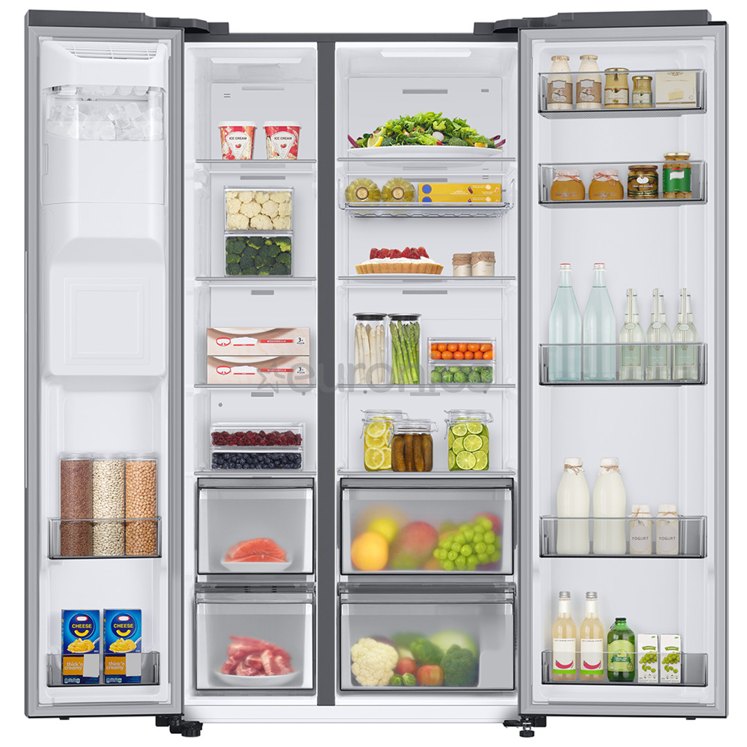Samsung RS8000C, 634 L, kõrgus 178 cm, hõbedane - SBS-Külmik