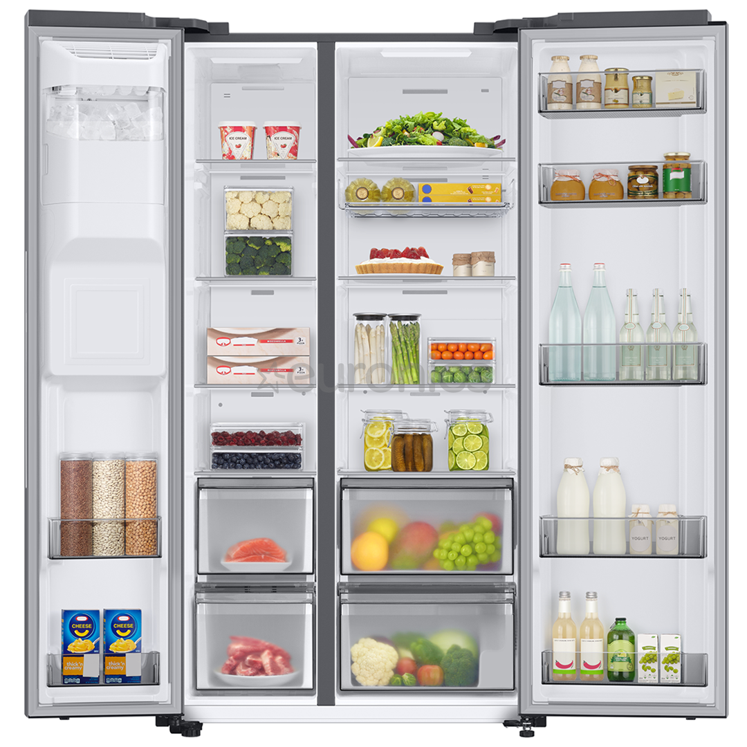 Samsung RS8000C, 634 L, kõrgus 178 cm, hõbedane - SBS-Külmik