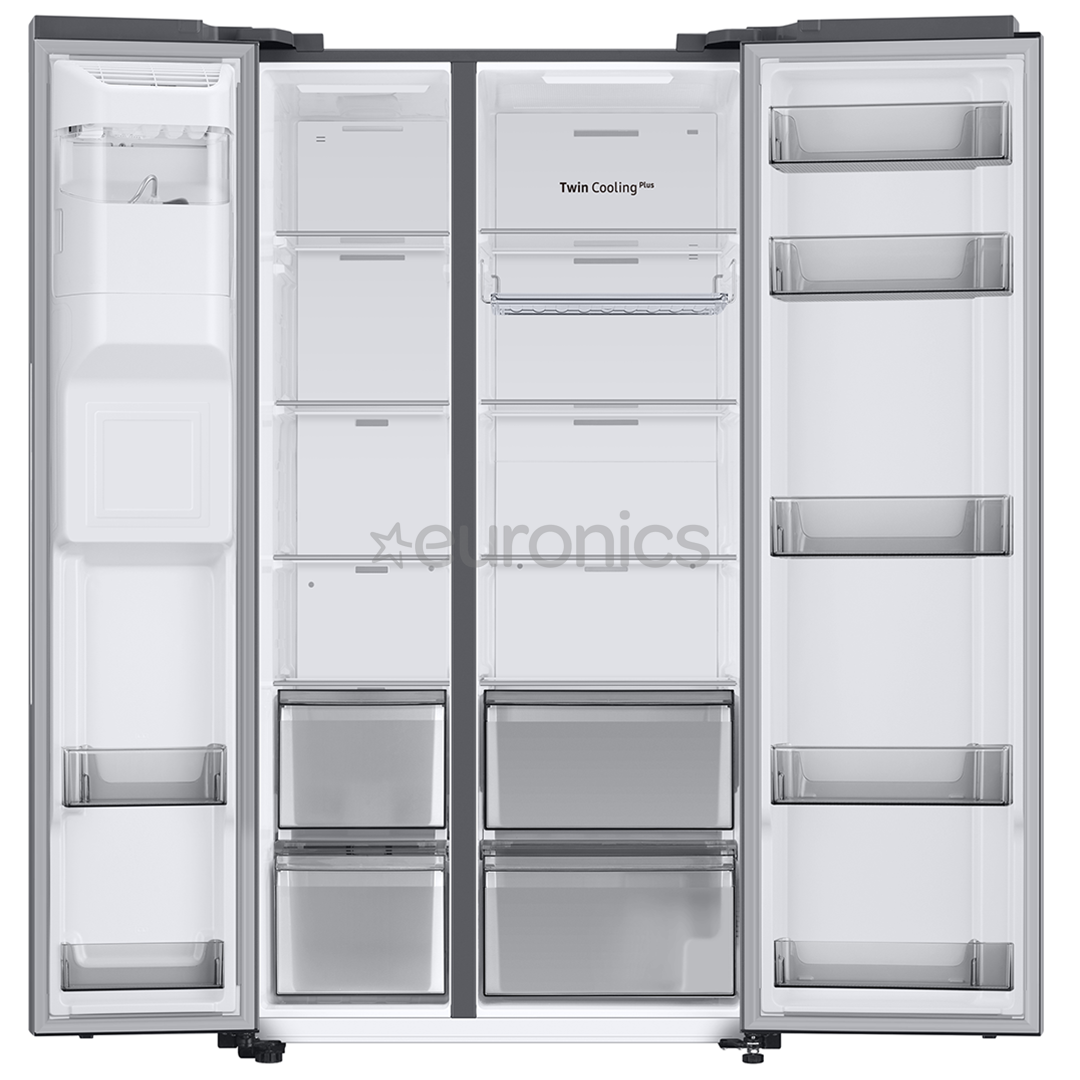 Samsung RS8000C, 634 L, kõrgus 178 cm, hõbedane - SBS-Külmik