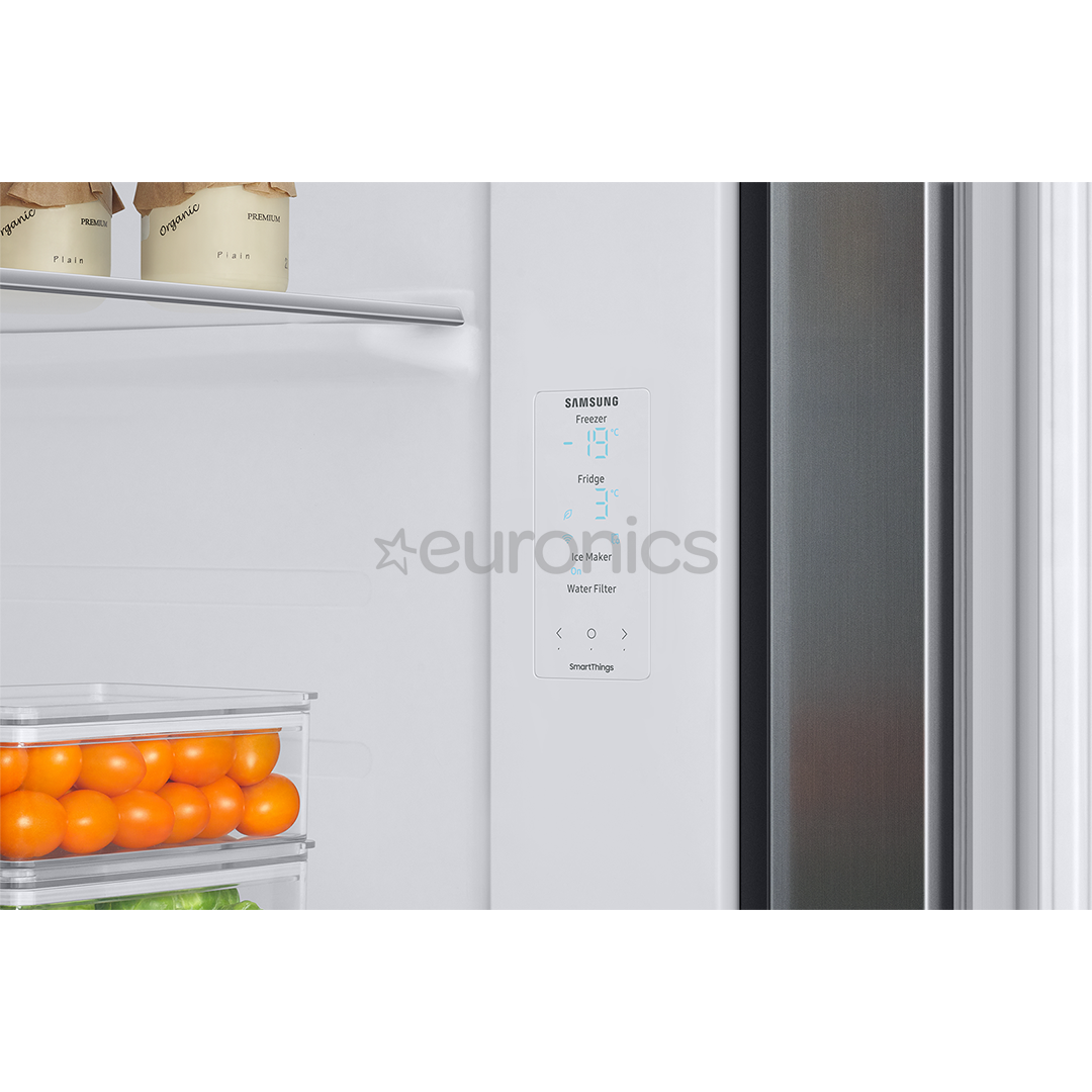 Samsung RS8000C, 634 L, kõrgus 178 cm, hõbedane - SBS-Külmik