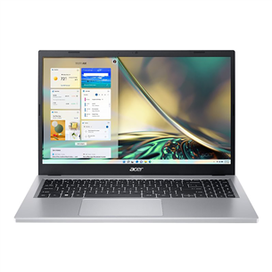 Acer Aspire 3 15 A315-24P, 15,6'', FHD, Ryzen 5, 8 GB, 256 GB, ENG, hõbe - Sülearvuti NX.KDEEL.00E