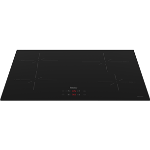 Beko, width 59 cm, black - Built-in induction hob