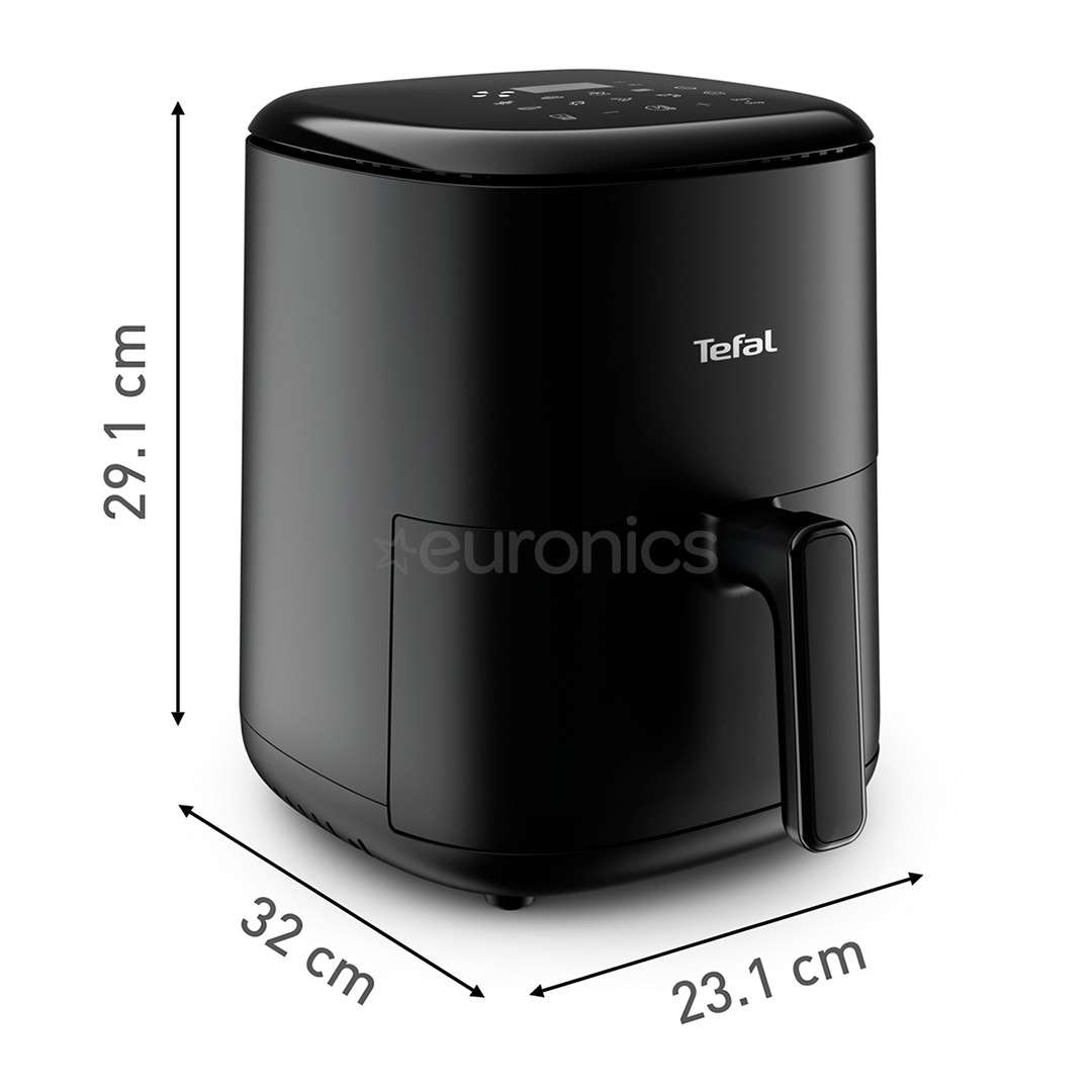 Tefal Easy Fry Compact, 3 L, 1300 W, must - Kuumaõhufritüür