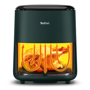 Tefal Easy Fry Max 5 L, 1500 W, tumehall - Kuumaõhufritüür