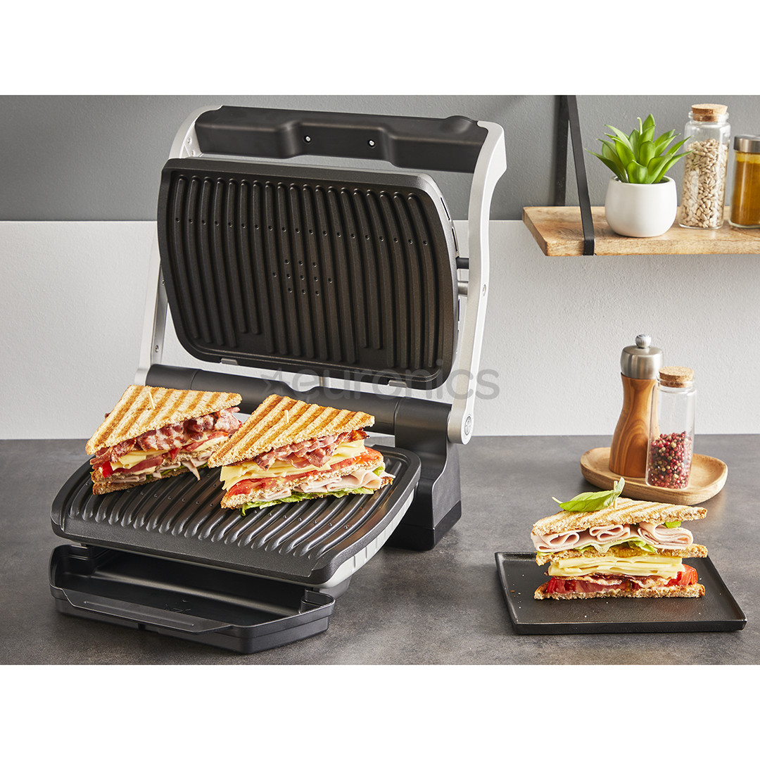 Tefal OptiGrill+, 2000 W, roostevaba teras - Lauagrill