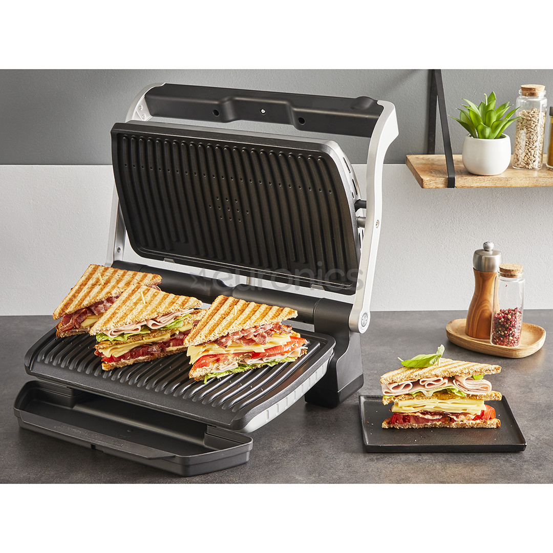 Tefal OptiGrill+ XL, 2000 W, stainless steel - Table grill