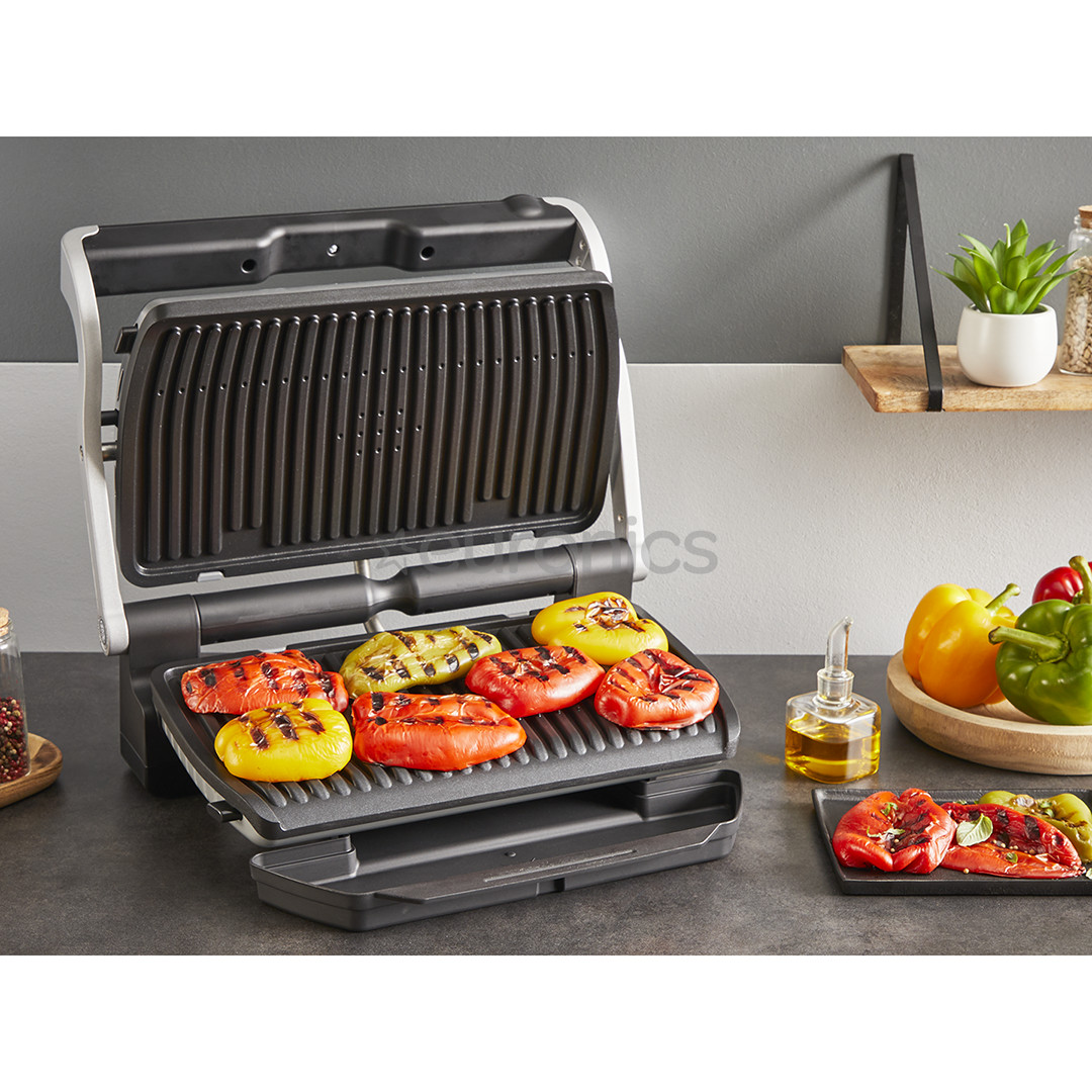 Tefal OptiGrill+ XL, 2000 W, stainless steel - Table grill