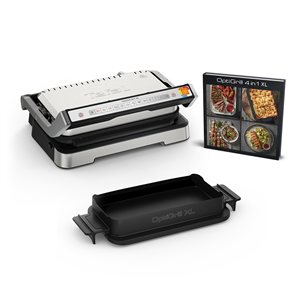 Tefal OptiGrill 4in1 XL, 2200 Вт, нерж. сталь - Электрический гриль