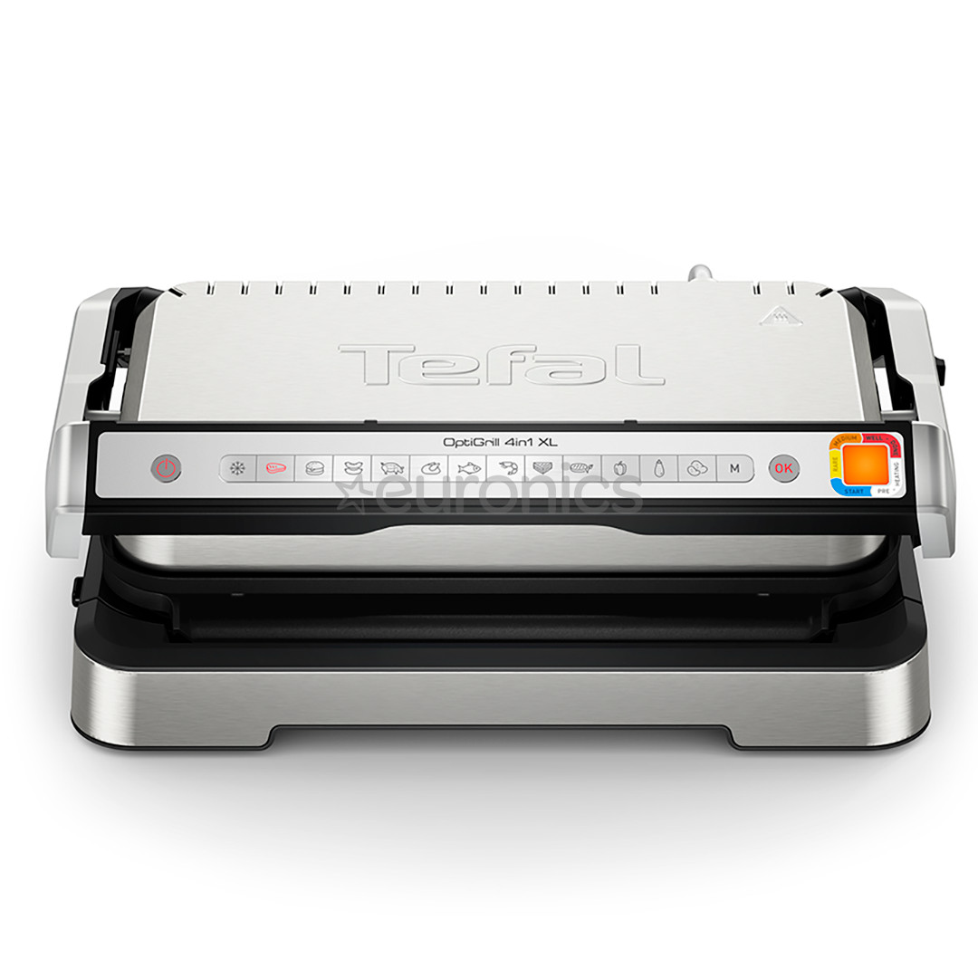 Tefal OptiGrill 4in1 XL, 2200 W, roostevaba teras - Lauagrill