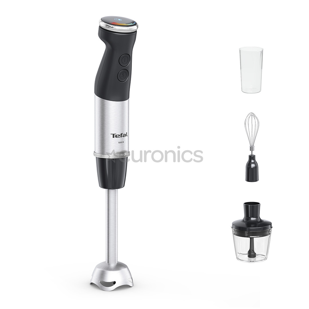 Tefal Quickchef+, 1000 W, stainless steel - Hand blender