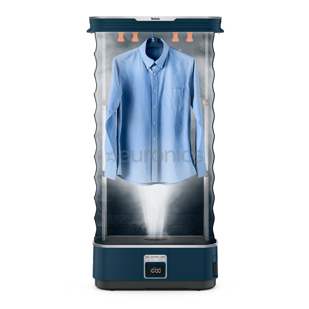 Tefal Care For You First, 1500 Вт, синий - Автоматическая система для отпаривания и дезинфицирования