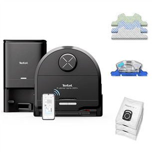 Tefal X-PLORER Serie 220+ Animal & Allergy, черный - Робот-пылесос